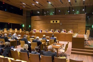 a courtroom - file photo (Court of Justice of the EU)