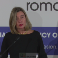 Tous d’accord pour garder l’opération Sophia et même la renforcer sur certains points (Mogherini)