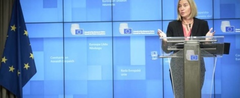Face aux Américains, Federica Mogherini tient la barre, ferme