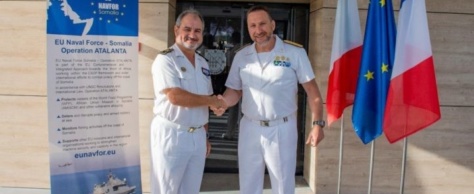 Un Italien prend le poste de numéro 2 de l’opération anti-piraterie de l’UE Atalanta