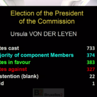 Ursula von der Leyen élue présidente de la Commission européenne 2019-2024. De justesse