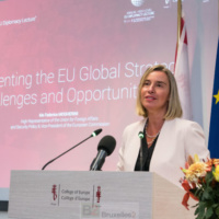 C’est l’heure des ‘au revoir’ pour Federica Mogherini. Succès, demi-satisfactions, et petite colère