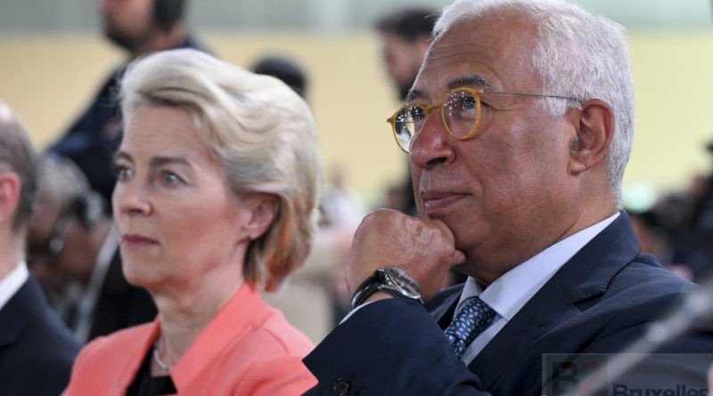 Ursula von der Leyen et Antonio Costa, le 9 juin 2025 à Nice.