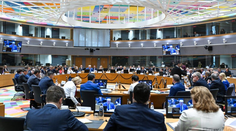 Au Conseil des Affaires étrangères du 23 juin 2025, à Bruxelles. (Consilium)