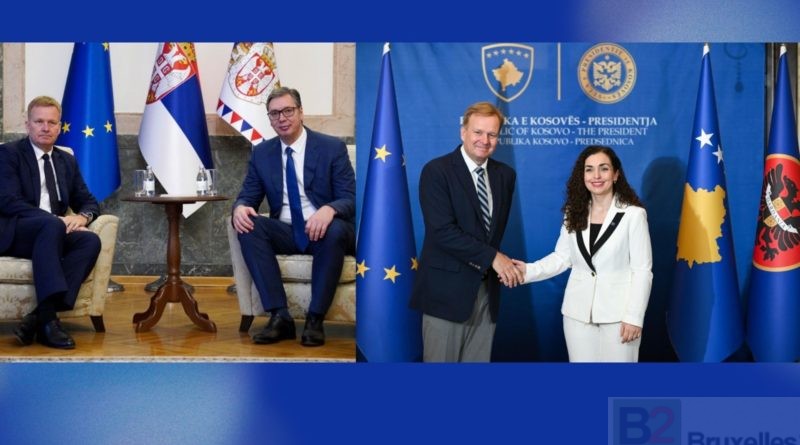Visite le représentant spécial de l’UE pour le dialogue Belgrade-Pristina, Peter Sørensen à Pristina, le 6 août 2025 et à Belgrade le 26 août 2025