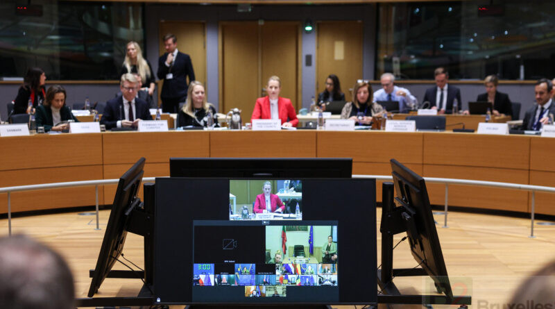 Au Conseil des Affaires étrangères informel du 26 novembre. (Consilium)